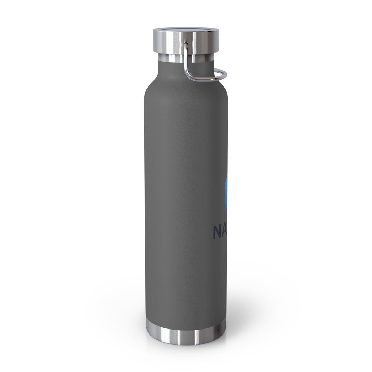 22oz Copper Vacuum Insulated Bottle — Stainless Cap, Leak‑Proof Travel Water Bottle