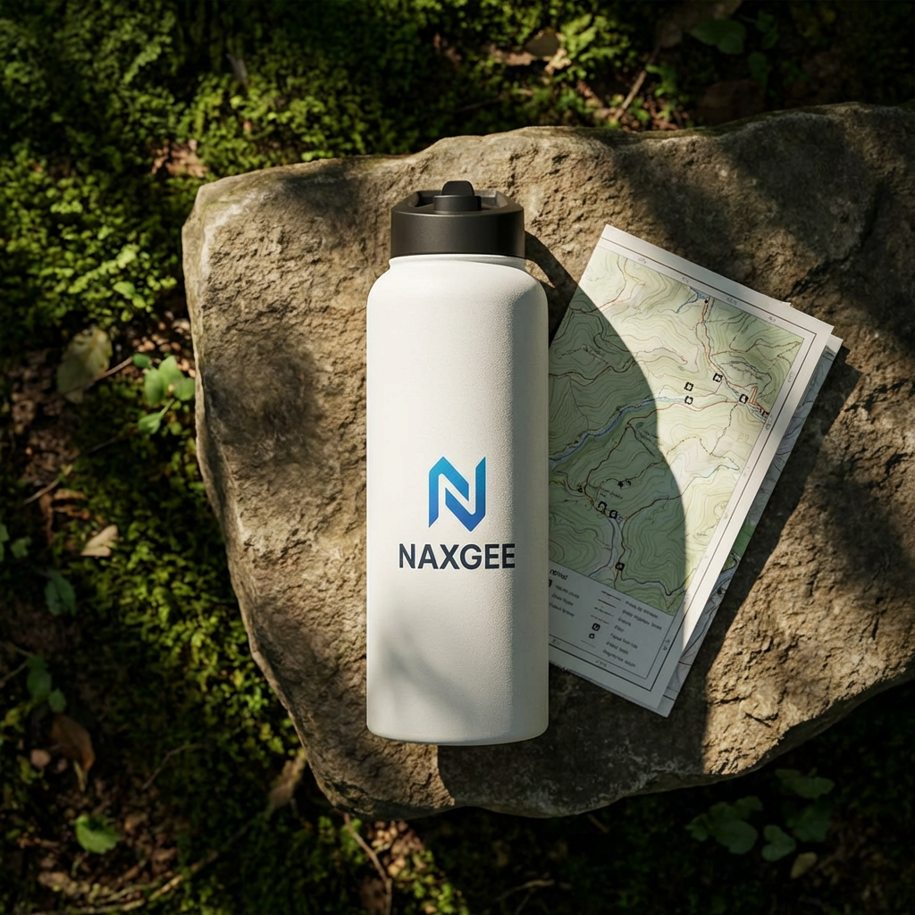 NaxGee Stainless Steel Water Bottle — Insulated Everyday Bottle